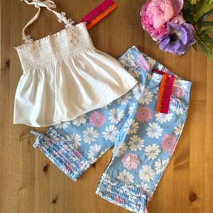 Kate Mack NWT Capri Pant Set